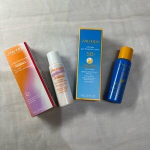 Shiseido sunscreen & lotion Duo 2pcs Set